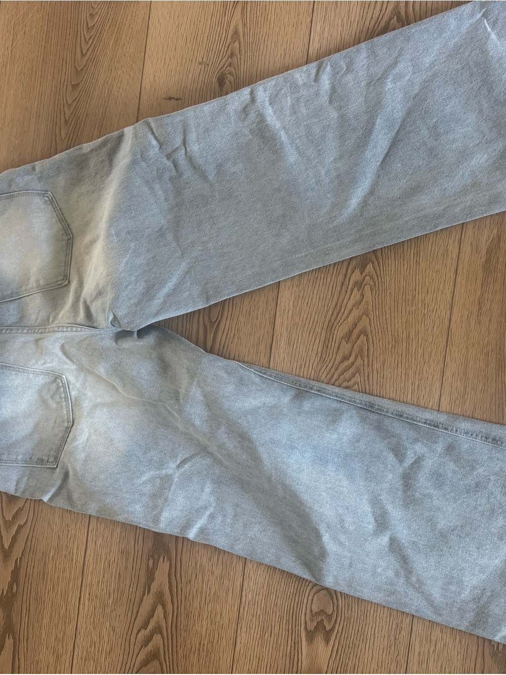 KanCan Light Blue Distressed Wide-Leg Jeans - Picture 2 of 3